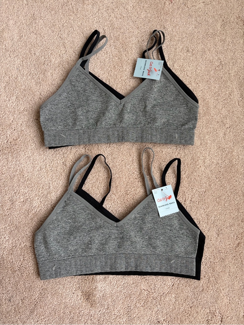 New Kids Seamless Bralettes L